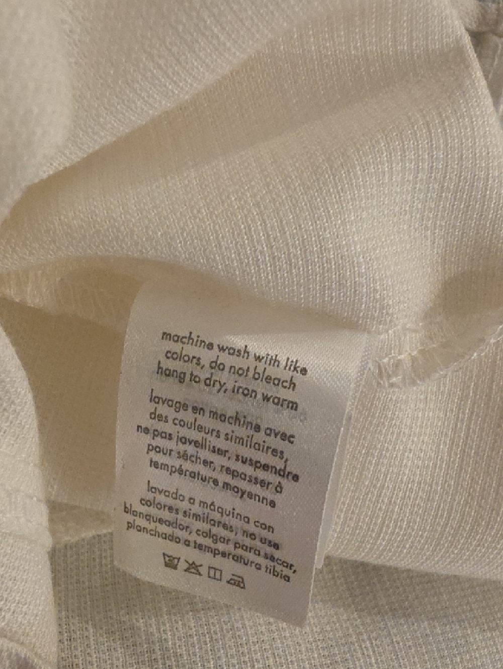 Rachel Parcell White linen blend Ruffle collar Mini Dress size S new with tags - Picture 10 of 12